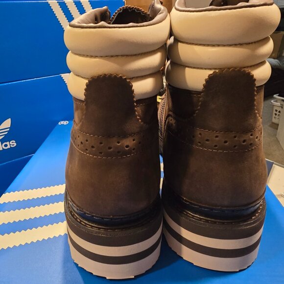 Adidas Men's CLOT PRO MODEL BY EC Boot Dark Brown/Wonder Beige JQ1263 SZ 10.5 - Picture 8 of 16